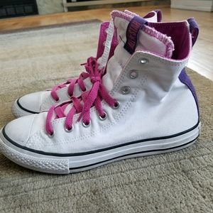 Girls Converse high tops